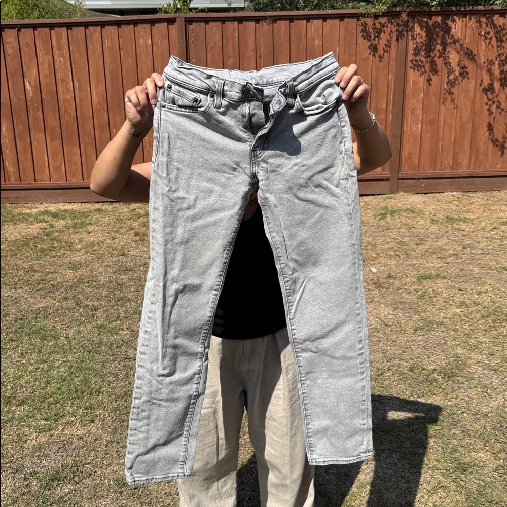 Levi's Light Gray Denim Jeans